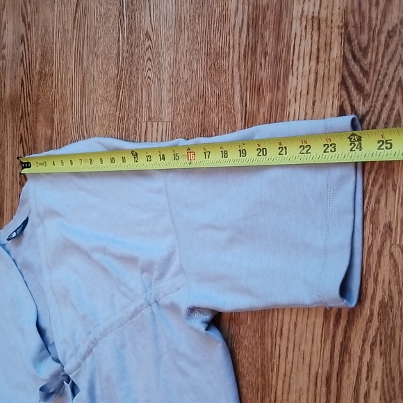 (L-XL) The North Face Cotton Blend Tie Waist Kimono Cardigan Casual Cozy Leisure - Picture 6 of 8